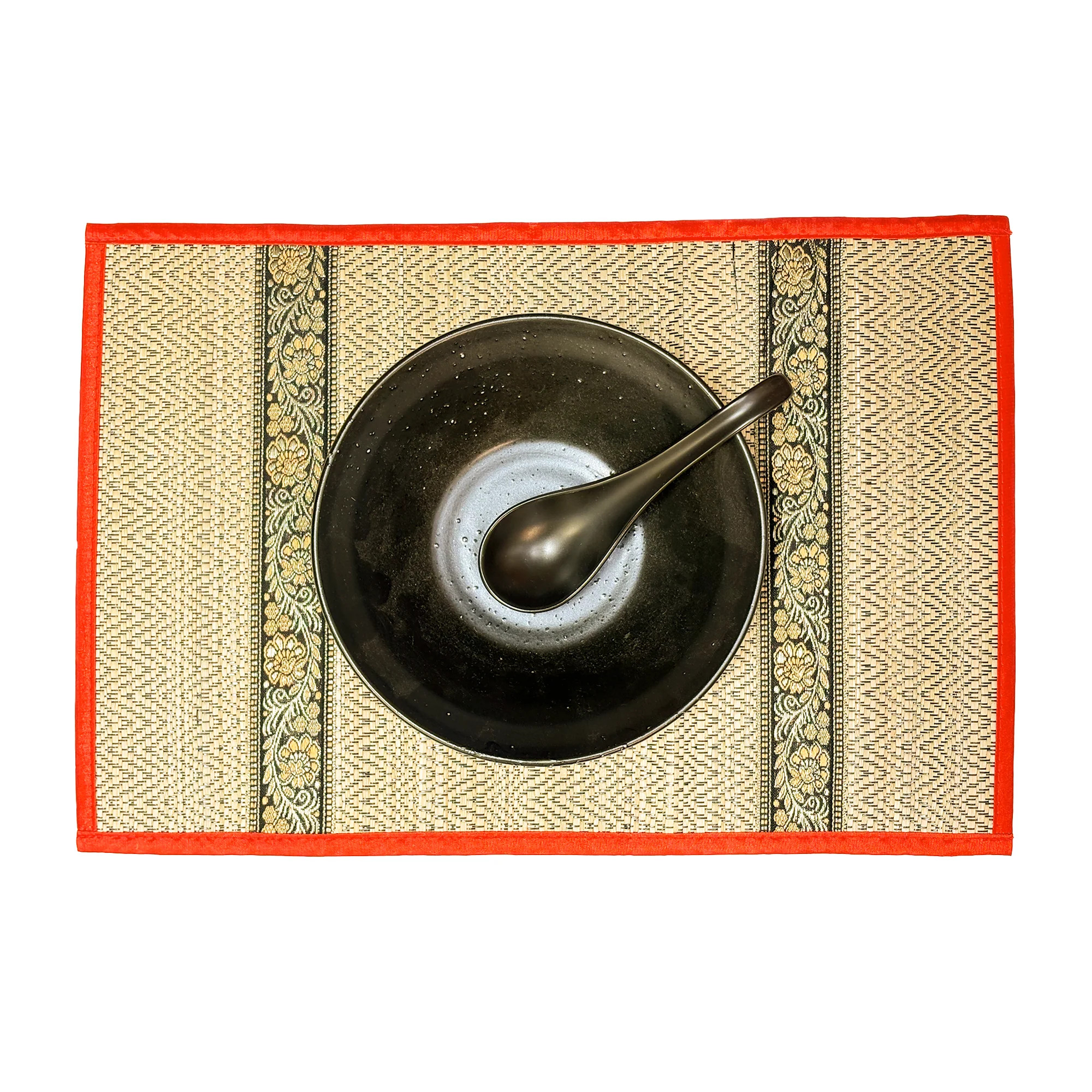 Thai-Style Woven Placemats - Set of 2 (Various Colors) - Image 7