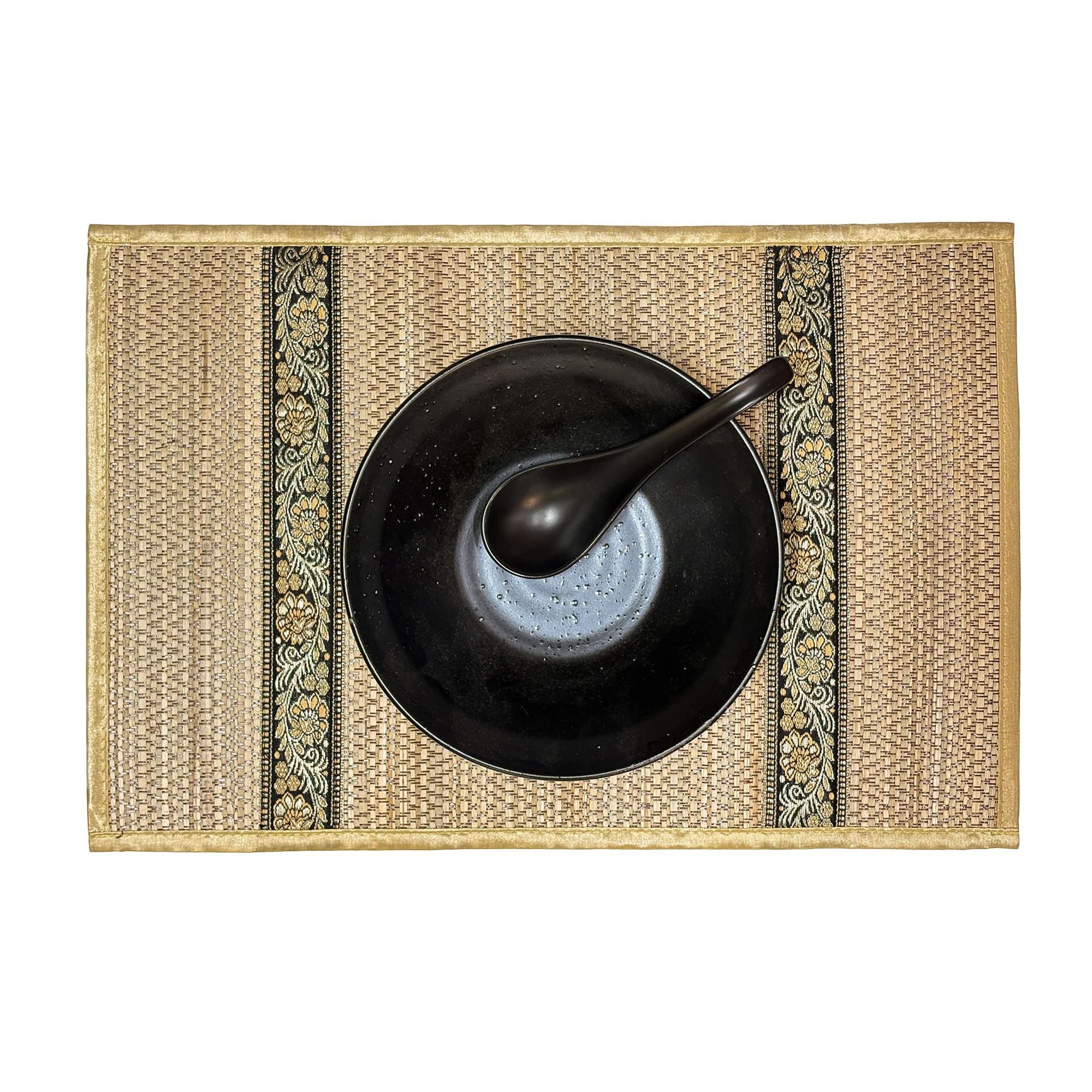 Thai-Style Woven Placemats - Set of 2 (Various Colors) - Image 9