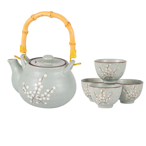 Ume Plum Blossoms Tea Set - Image 3