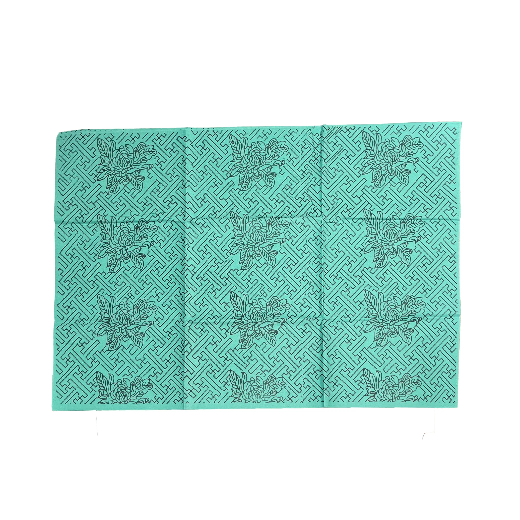 Vietnamese Joss Paper - 5 Patterned Colors (25 Sheets) - Image 2