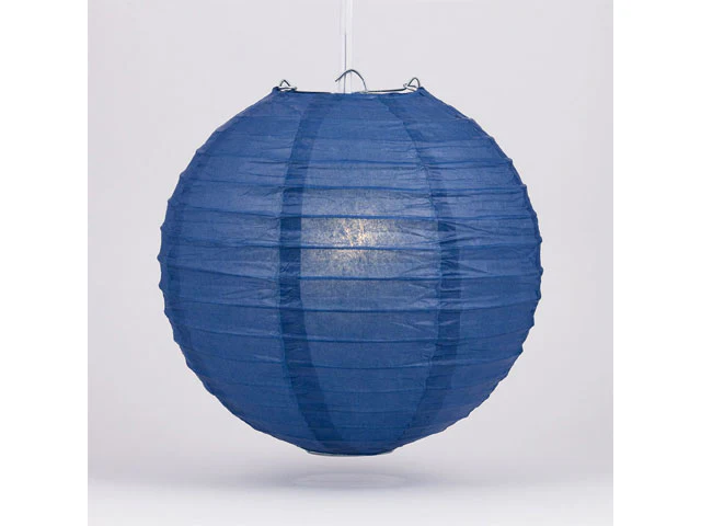 Wire Frame Spherical Paper Lantern (Color Group 3) - Image 14