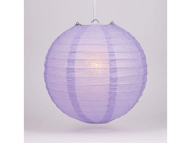 Wire Frame Spherical Paper Lantern (Color Group 3) - Image 15