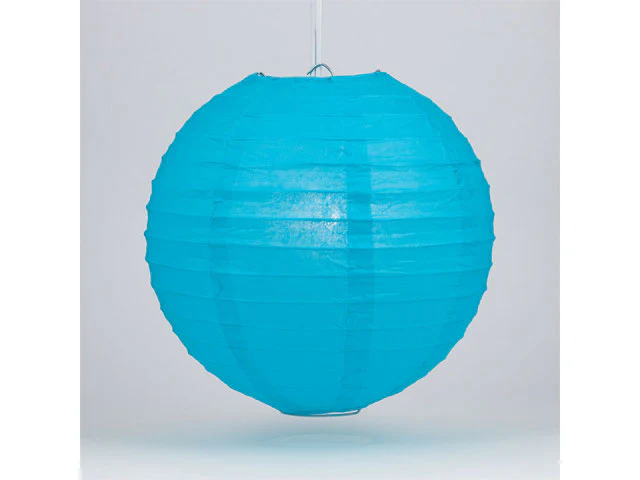 Wire Frame Spherical Paper Lantern (Color Group 3) - Image 6