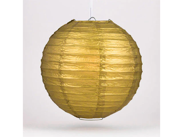 Wire Frame Spherical Paper Lantern (Color Group 3) - Image 8