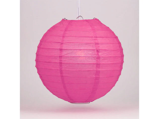 Wire Frame Spherical Paper Lantern (Color Group 3) - Image 9